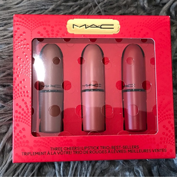MAC 3-Pc. Three Cheers! Lipstick Set/brand new - Picture 5 of 8